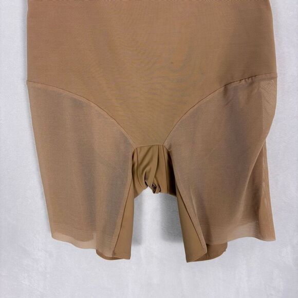 Honey Love Nude Tan High Waisted Shaper Shorts Size 2X - Picture 10 of 12
